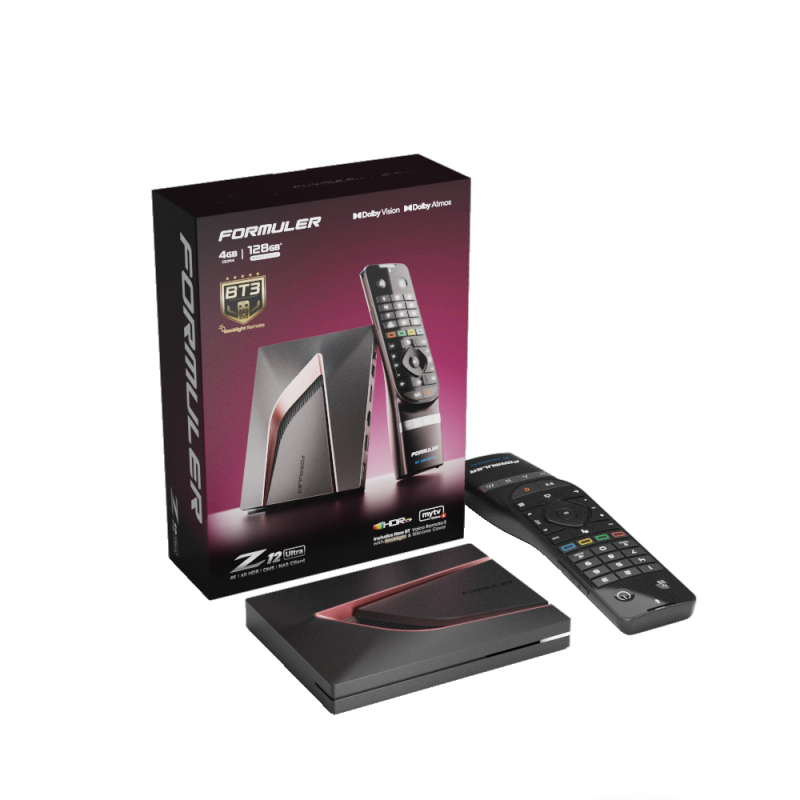 Formuler Z12 Ultra : L'expérience de divertissement ultime en 4K et Dolby Vision